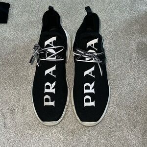 Prada slip on sneaker